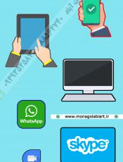 کلاس آنلاین نقاشی با گوشی موناگلابی